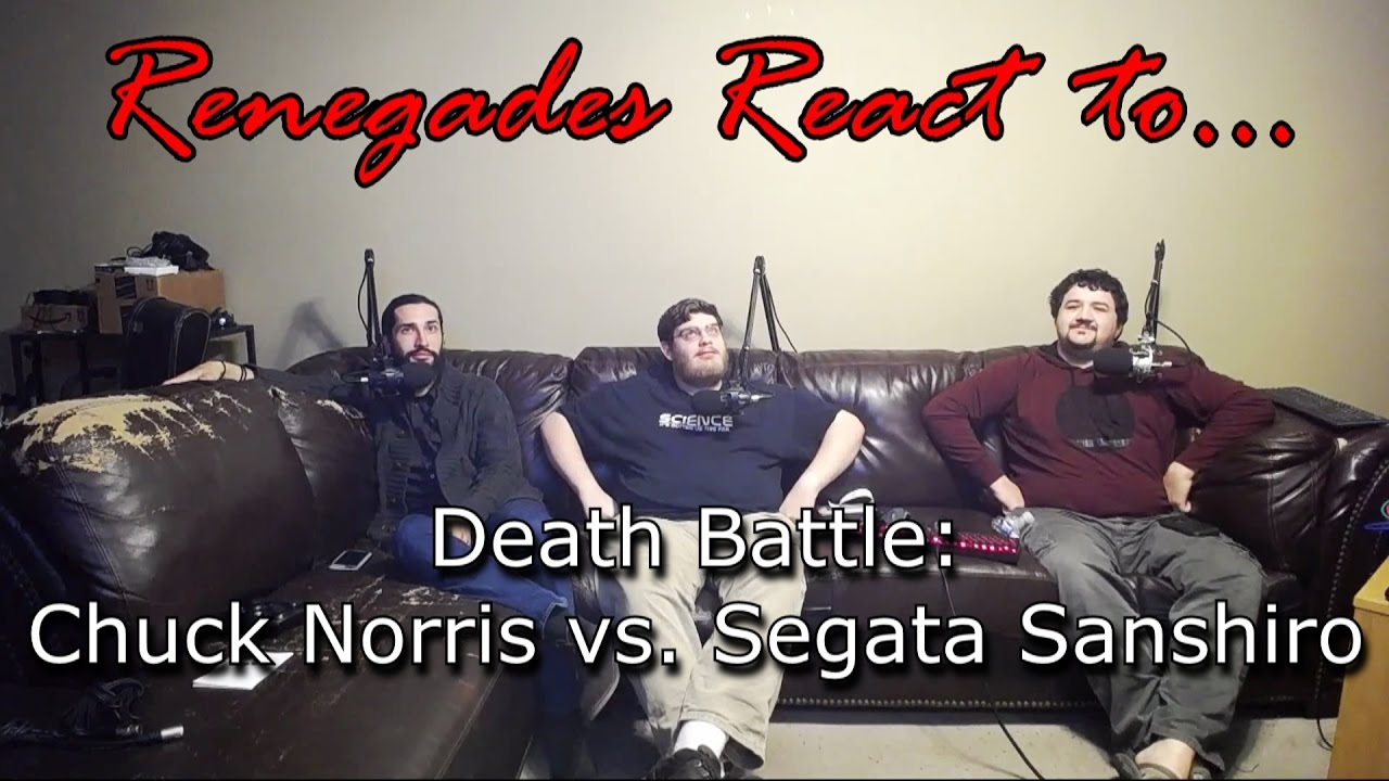 Renegades React to... Death Battle! Chuck Norris vs. Segata Sanshiro