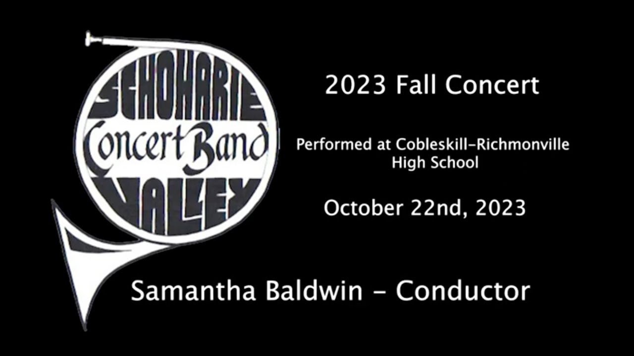 Schoharie Valley Concert Band Fall Concert 2023 YouTube