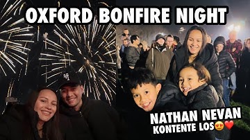 OXFORD BONFIRE NIGHT | FAMILIEAVOND | FAMILIEVLOG