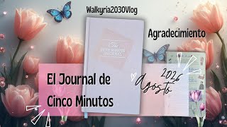 📝 Journal 5 Minutos: The Five Minute Journal Agradecimiento