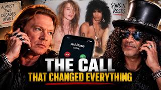 Guns N' Roses: The Phone Call That Reunited Axl Rose and Slash After 19 Years