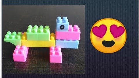How to make crocodile with blocks || Building blocks || Blocks toys || Blocks game || Crocodile