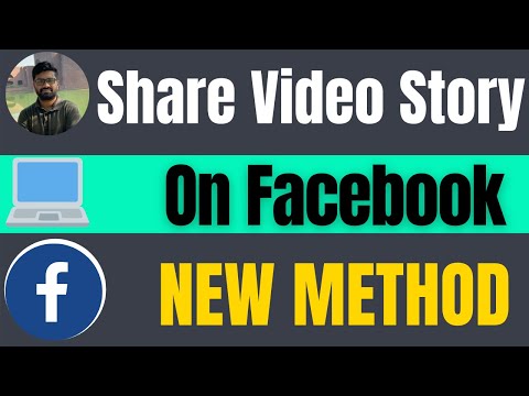 How to share video on facebook story from pc 2021