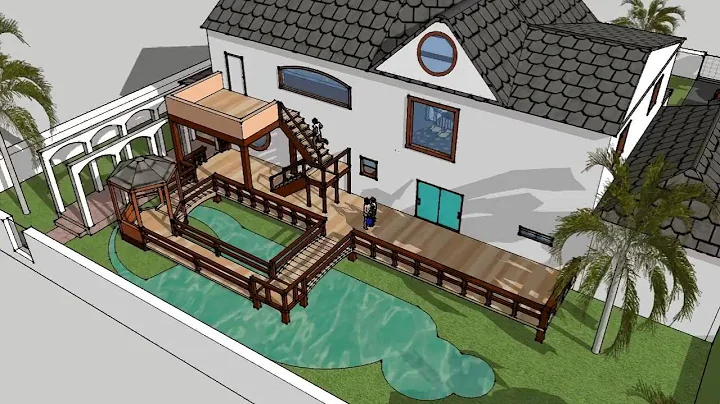 Sketchup Pro 8 ~ TG Animated House [HD]