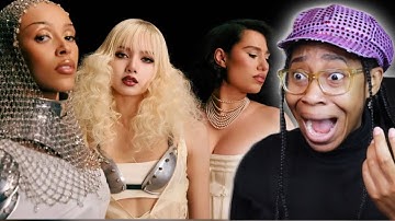 LISA, DOJA CAT, RAYE- BORN AGAIN (OFFICIAL MUSIC VIDEO) REACTION!!