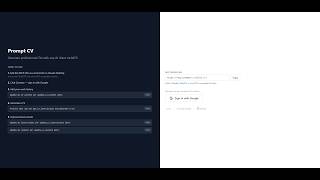 Prompt CV