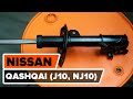 Как заменить стойку амортизатора передней подвески на NISSAN QASHQAI (J10, NJ10) [TUTORIAL AUTODOC]