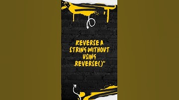 Reverse a String (Without Built-in Methods) without using .reverse()