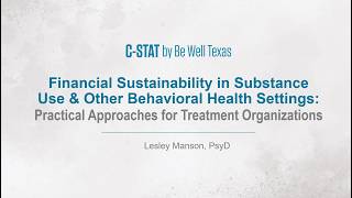 Behavioral Health ECHO | May 29 | Financial Sustainability in Behavioral Health Settings