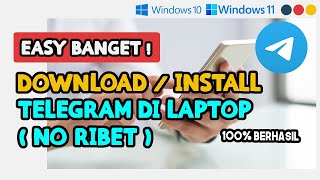 CARA DOWNLOAD DAN INSTALL TELEGRAM / UNIGRAM DI WINDOWS 11 & WINDOWS 10 screenshot 1