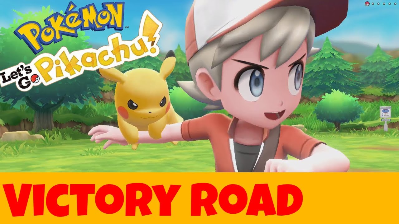 Pokemon Lets Go Victory Road Walkthrough