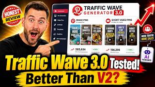 Traffic Wave Generator 3.0 Review: Pinterest AI Pins, Video Pins & My Honest Test