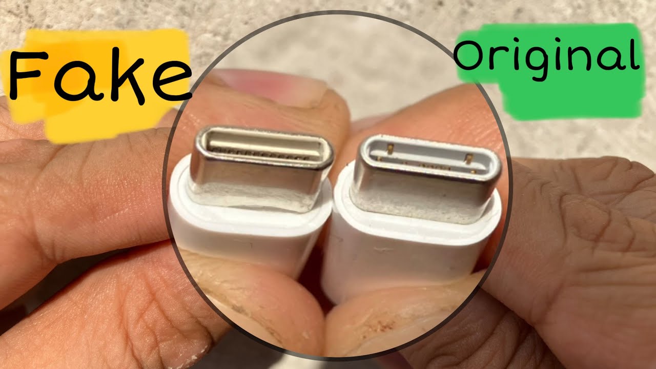 Como distinguir un cable Original de iPhone vs el pirata