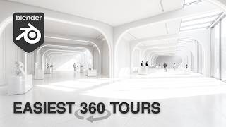 Blender to HTML Virtual Tour in Minutes: Tourify 360 Add-on