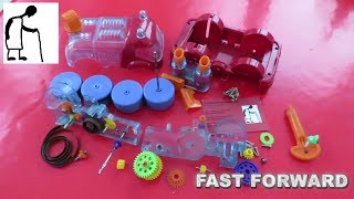 Tear Down Clockwork Toy Car FAST FORWARD