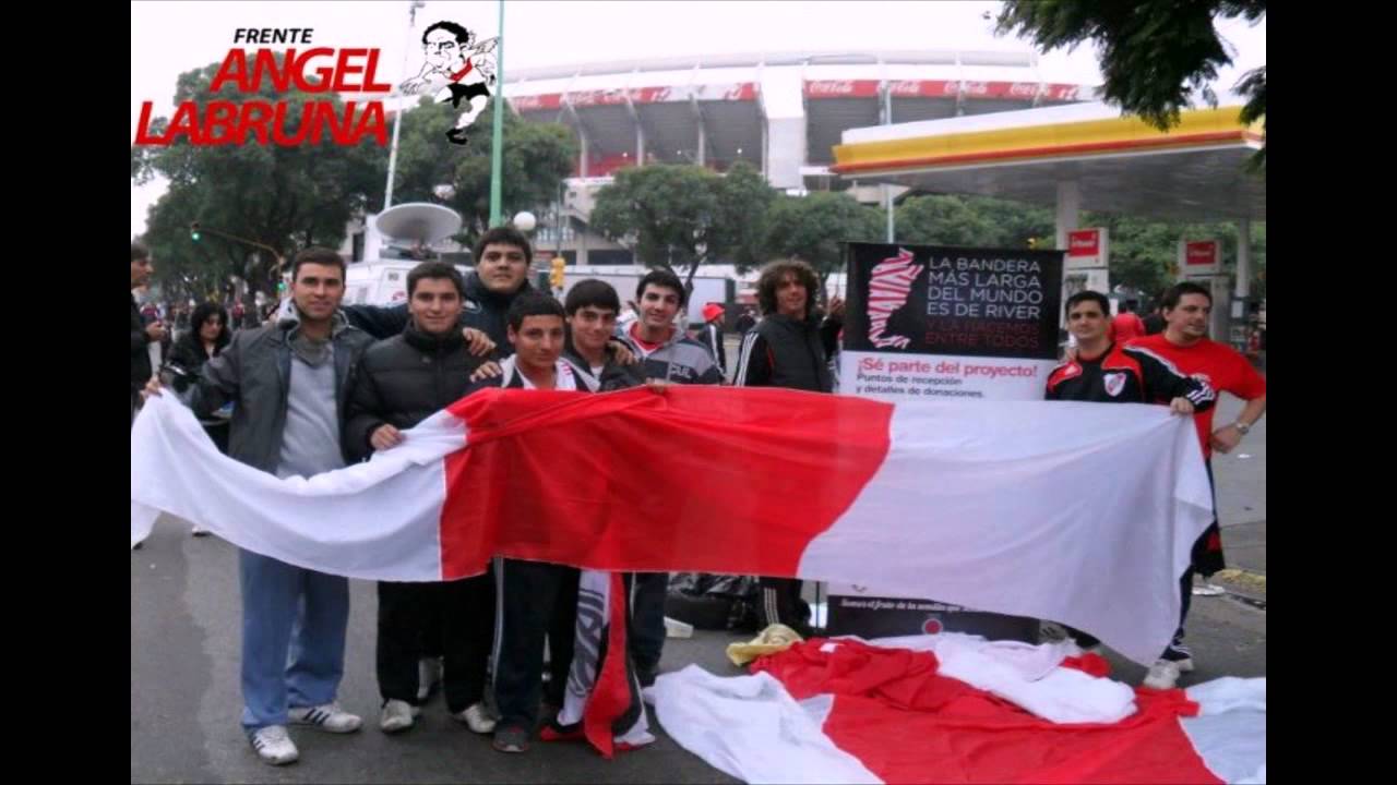 La Bandera más grande del mundo es de River Plate. MUCHISIMAS GRACIAS