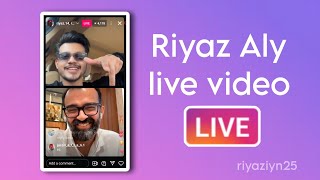 Riyaz aly live video ‎@Riyaz_Aly 19/1/25 #riyazaly #riifam #riyaziyn25
