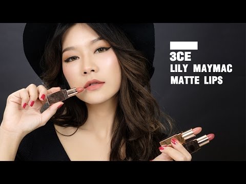 3CE LILY MAYMAC MATTE LIP SWATCH | นางพญาปลวก