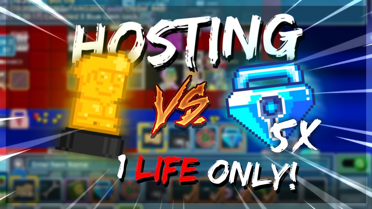 HOSTING 500 DIAMOND LOCKS VS GROWIE AWARD (1 LIFE ONLY!!) - GROWTOPIA CASINO