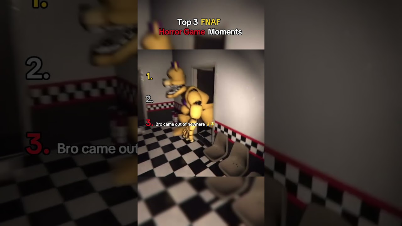 Top 3 Funniest FNAF Game Moments 😂 (last clip, bro took that slap personally 🙏💀)