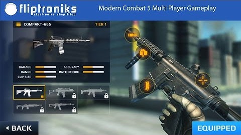 Modern Combat 5 IOS / Android HD Multi Player Gameplay Part 6 - Fliptroniks.com