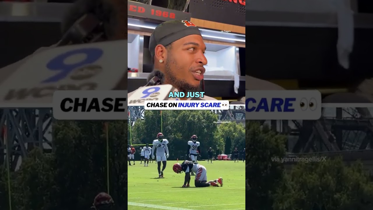 Some good news from Ja'Marr Chase.