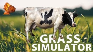 DUBSTEP AND EXPLODING COWS | Grass simulator
