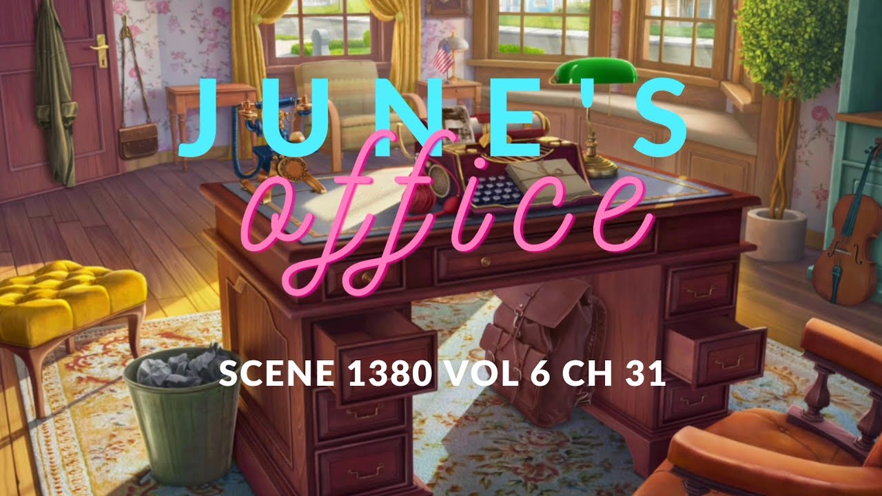 June's Journey Scene 1380 Vol 6 Ch 31 June's Office *Full Mastered Scene* HD 1080p