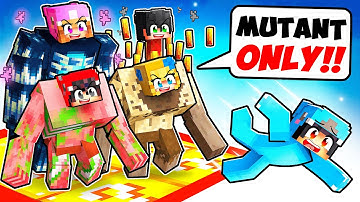 LOCKED on ONE LUCKY BLOCK RAFT But We