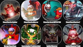 Choo Choo Charles 2 Mobile,Scary Spider Train Survival,Merge Spider Train,Monster Train,Horror Train screenshot 5