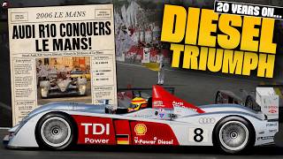 When a Diesel Audi DOMINATED Le Mans in 2006! - YouTube