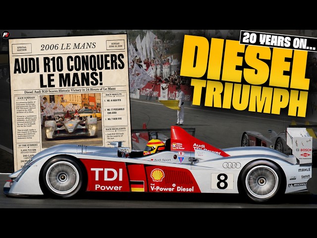 When THIS Diesel Audi R10 DOMINATED Le Mans in 2006! - YouTube