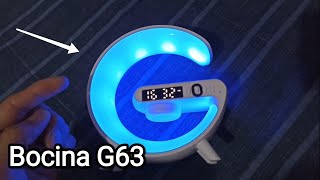 Revisión: G63 Smart Light Sound Machine - Unboxing Review Aliexpress