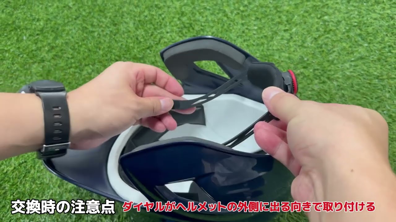 ジュニア軟式打者用ダイヤル式サイズ調整機能付きヘルメット | 【ZETT