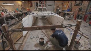 Full Custom Homebuilt Catamaran Build From Scratch with Plans