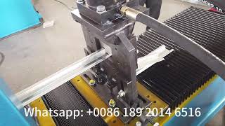 Omega Keel Roll Forming Machine in Action — High-Speed Steel Profile Production