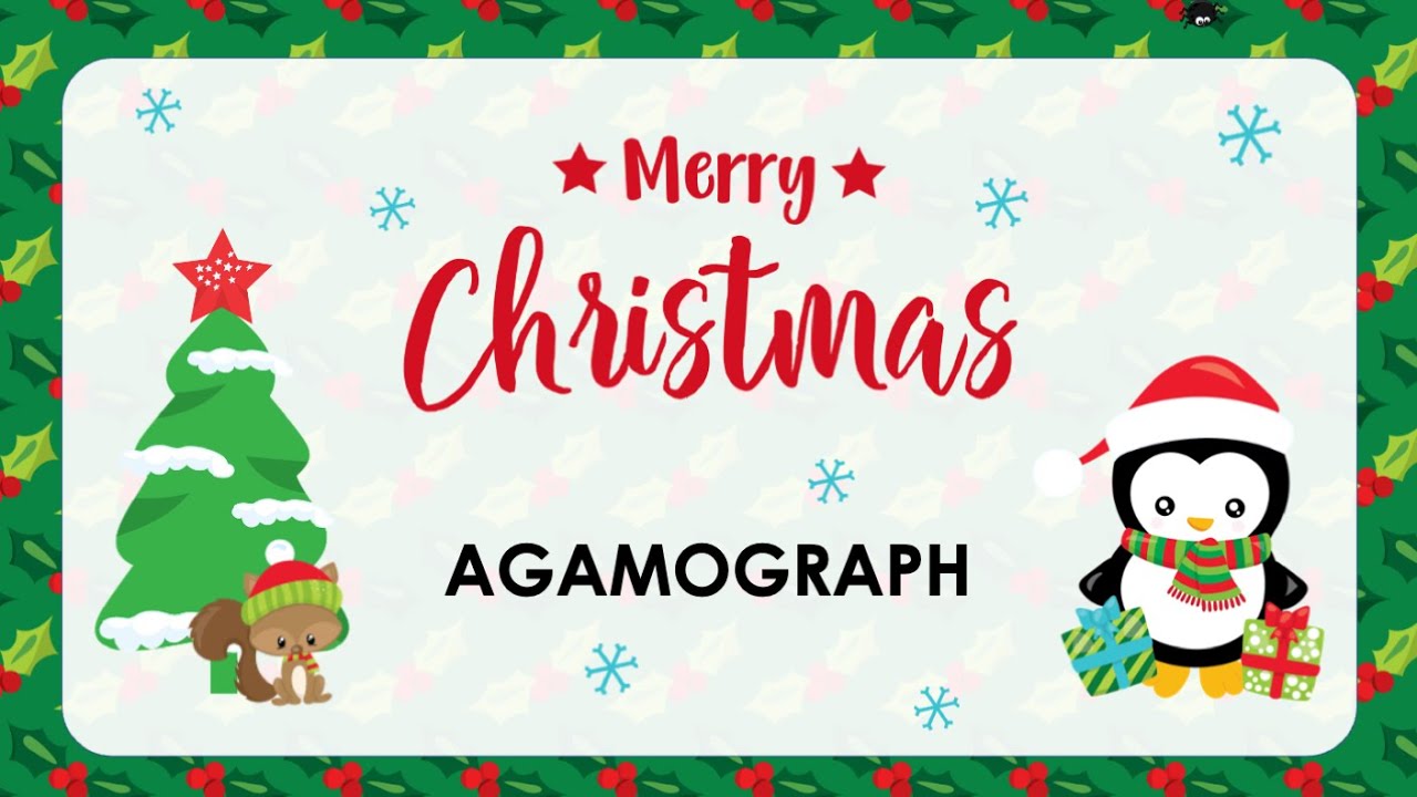 Christmas Agamograph YouTube christmas-agamograph-youtube