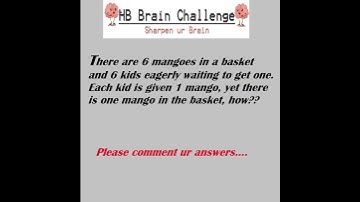 Can u answer this | Brain challenge 15 | HB Brain Challenge | #shorts #brainchallenge #riddles