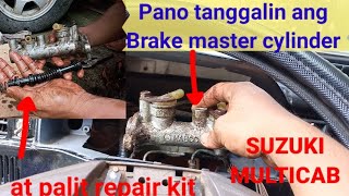 Pano tanggalin ang Brake Master Cylinder at palit Repair kit/Suzuki Multicab.