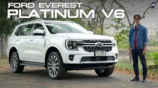 รีวิว V6 Ford Everest Platinum 2024