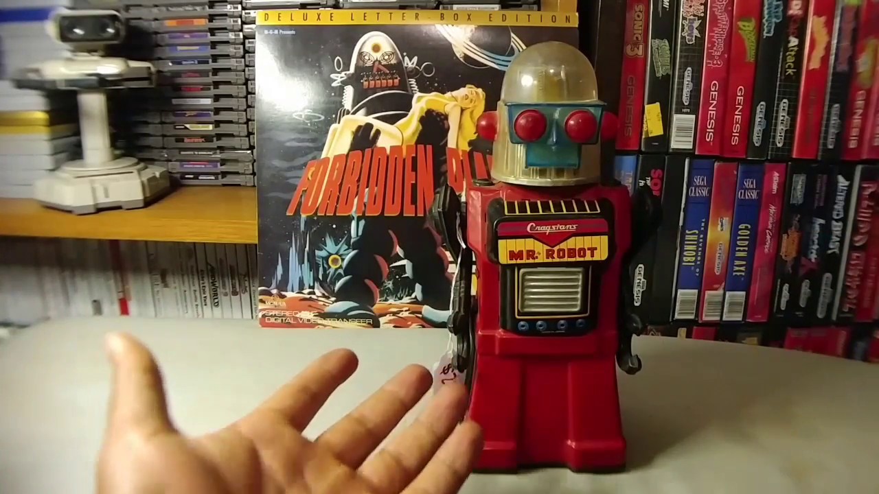 Robot Marcheur Mécanique Cragstan Mr. Atomic – Gris – Tôle – Ha Ha Toy – Neuf