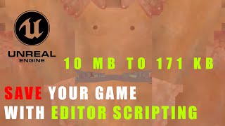 Mass reduce texture size with Editor scripting in UE5