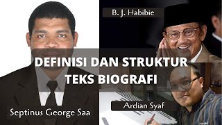 DEFINITION AND STRUCTURE OF BIOGRAPHIC TEXT