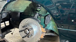 The BMW E36 328IS Gets Fortune Auto Coilovers &amp; Power Stop Brakes pt.1