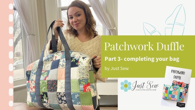 Quilted Tote Bag Tutorial - Patchwork and Poodles