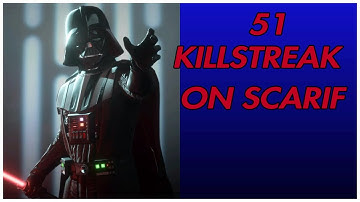 Star Wars Battlefront 2 Darth Vader 51 Killstreak (Scarif)