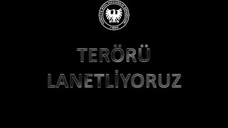 Ankara-Terörü Lanetliyoruz