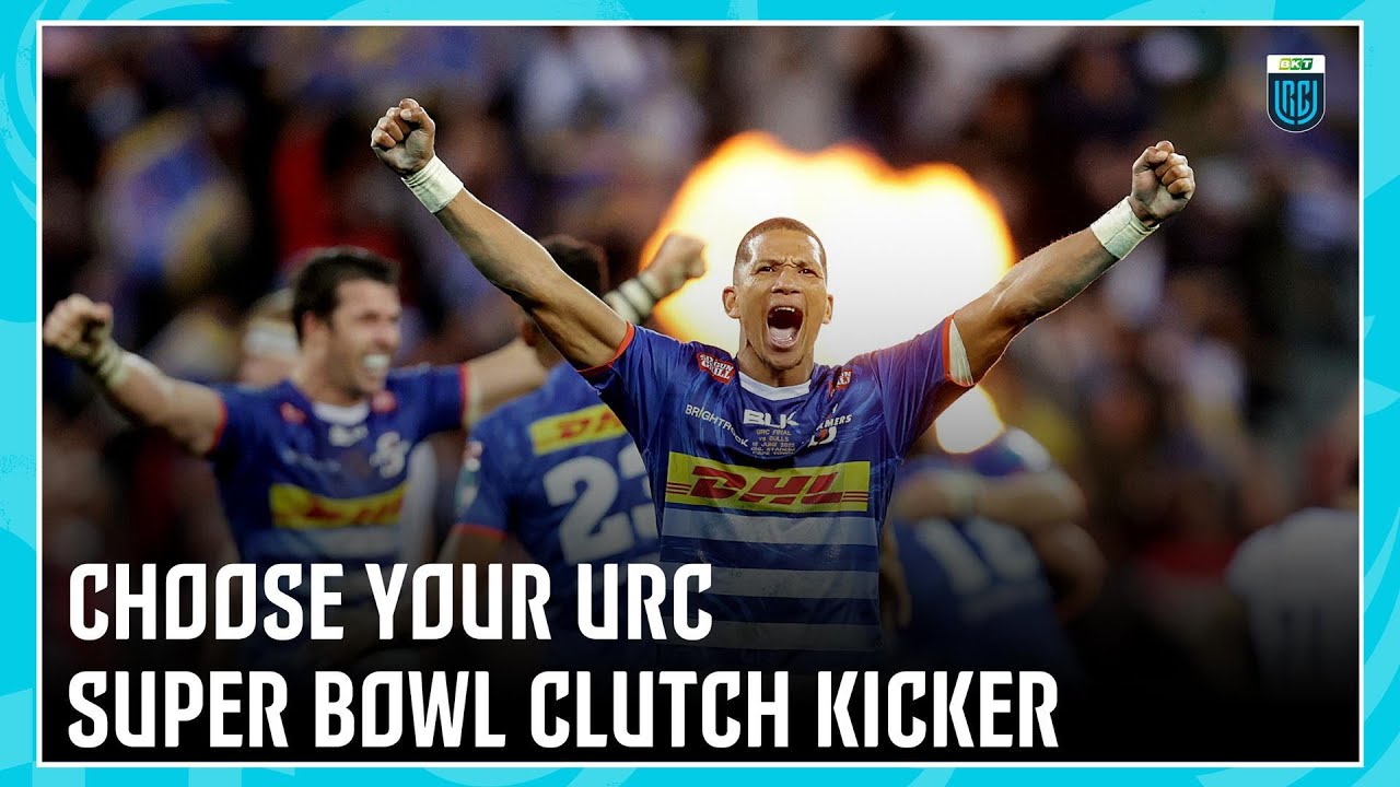 🏈 Choose Your URC Rugby Super Bowl Clutch Kicker 🏆 YouTube