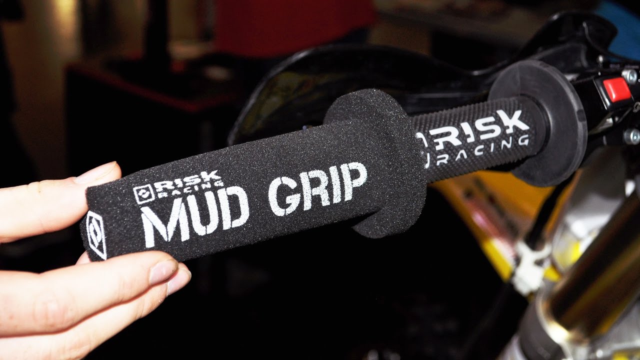 Risk Racing Mud Grips Makes any muddy motocross / ATV / MTB grip feel