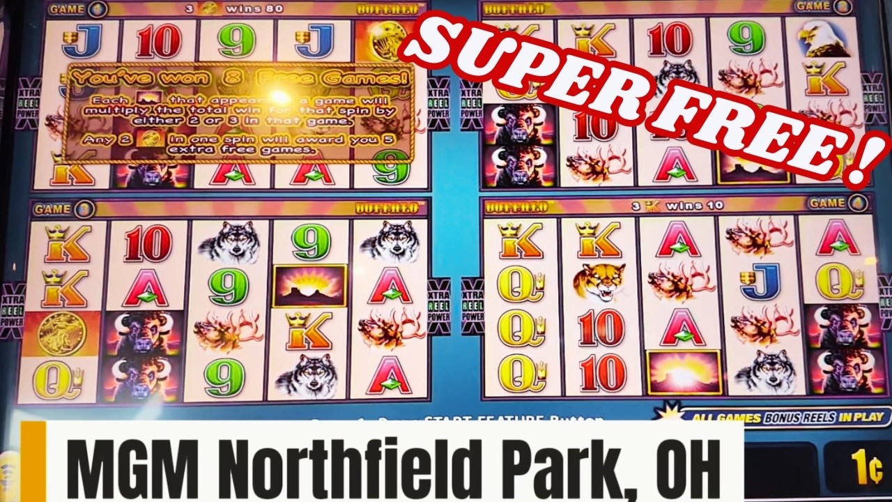 Классическая игра Wonder 4 — это нечто! Супер бесплатные игры и бонусы! 🎉 в MGM Northfield Park